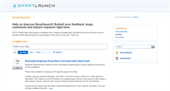 Desktop Screenshot of feedback.smartlaunch.net