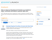 Tablet Screenshot of feedback.smartlaunch.net